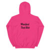 Bad Buddha Hoodie – Manifest That Sh*t on back