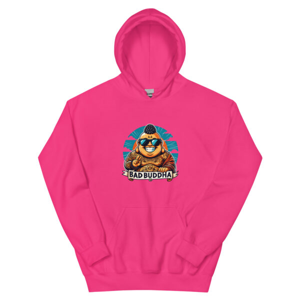 Bad Buddha Hoodie – Manifest That Sh*t on back