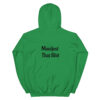 Bad Buddha Hoodie – Manifest That Sh*t on back