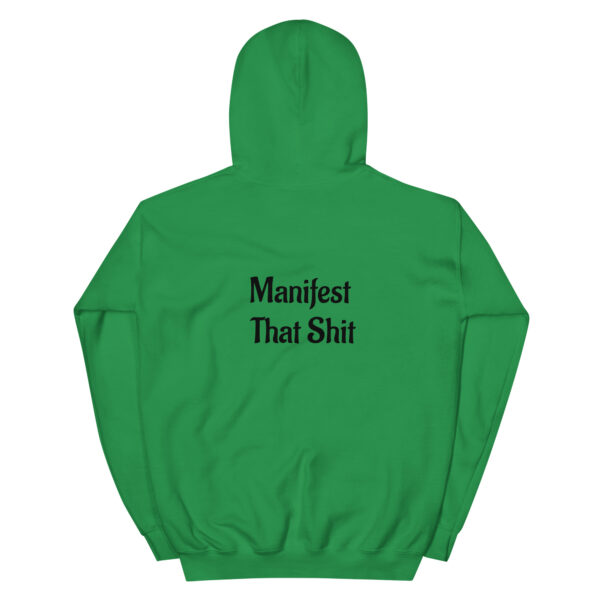 Bad Buddha Hoodie – Manifest That Sh*t on back