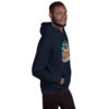 Bad Buddha Hoodie – Manifest That Sh*t on Back (Black & Navy)