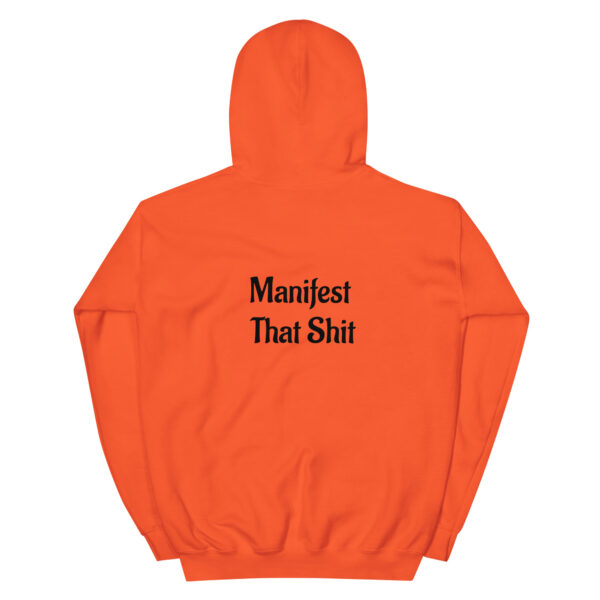 Bad Buddha Hoodie – Manifest That Sh*t on back