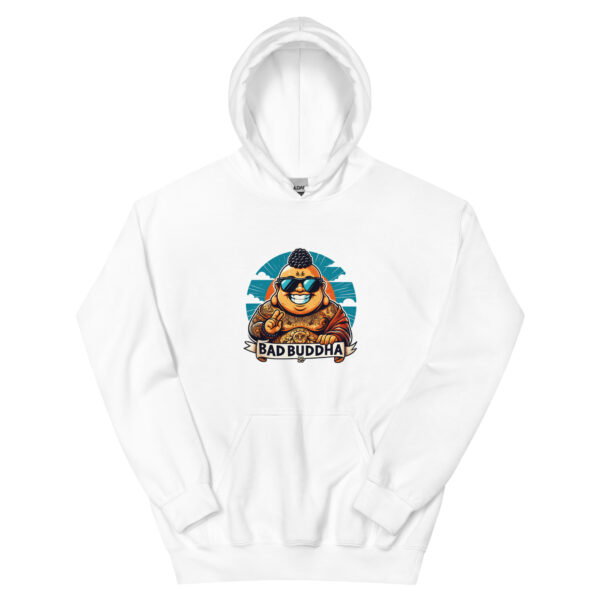 Bad Buddha Hoodie – Manifest That Sh*t on back